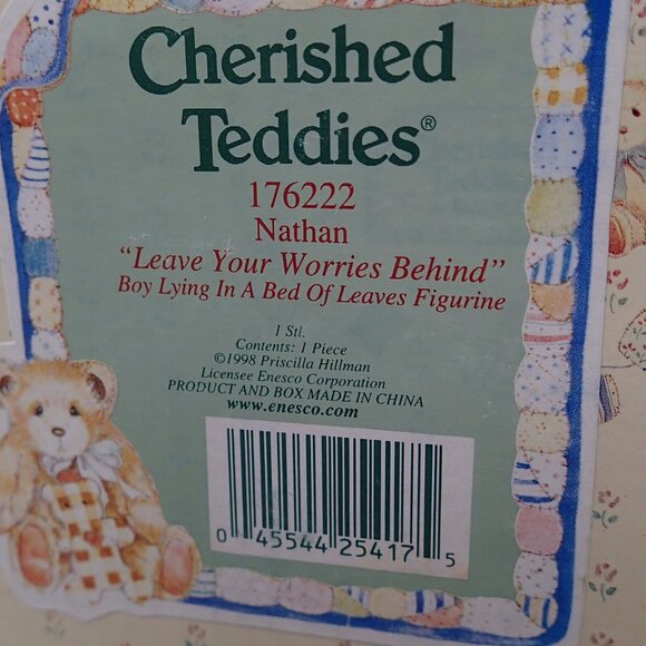 Cherished Teddies Nathan "Leave Your Worries Behind" - Picture 4 of 7